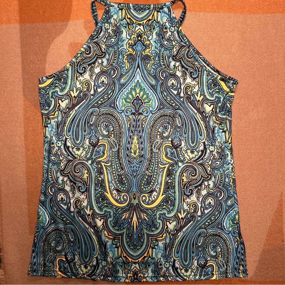 Boho halter tank, M - Picture 3 of 7